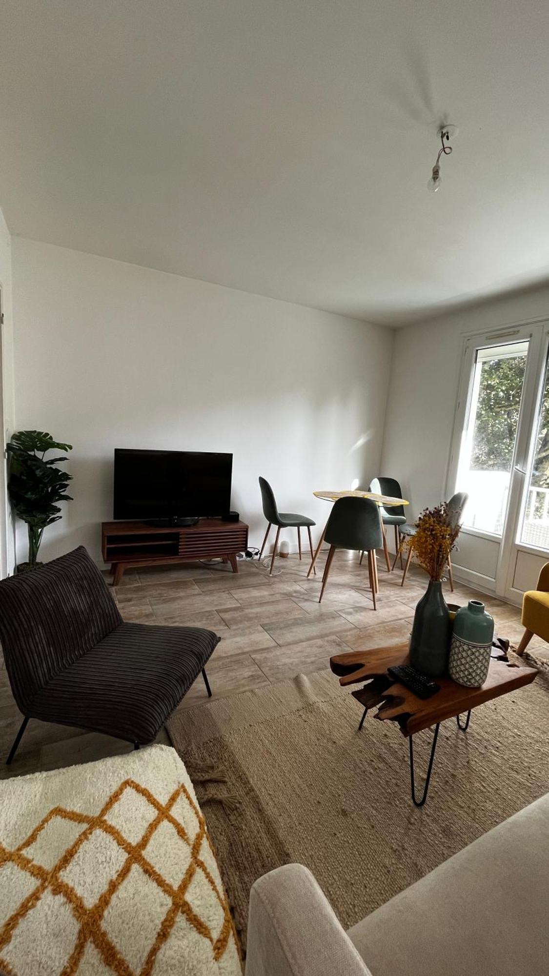 Beau T3 60M2 Tres Cosy Proche Du Centre Ville Nantes Exterior photo